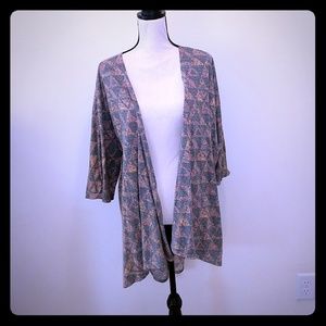 LuLaRoe Lindsay Cardigan L